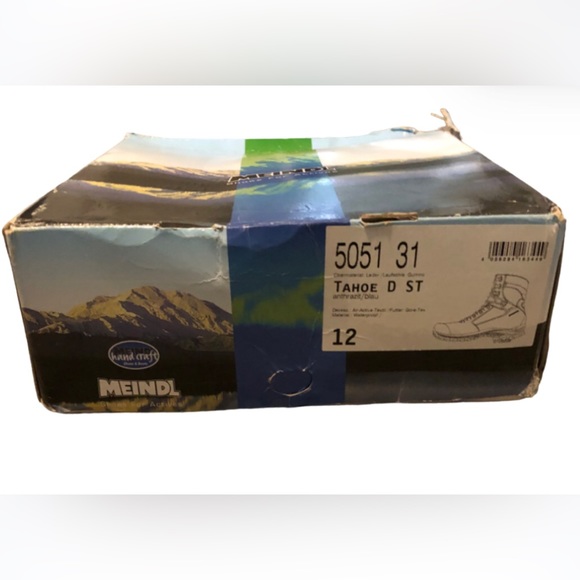 Meindl Tahoe Boots Size 12 D NWT NIB - Picture 8 of 8